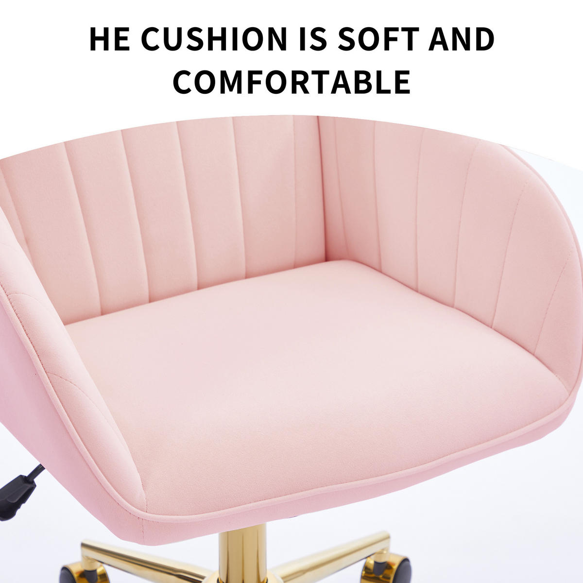 BÜROSTUHL Grau 62/60/97 cm - Pink, Metall (62/97/60cm) - PANGIVO