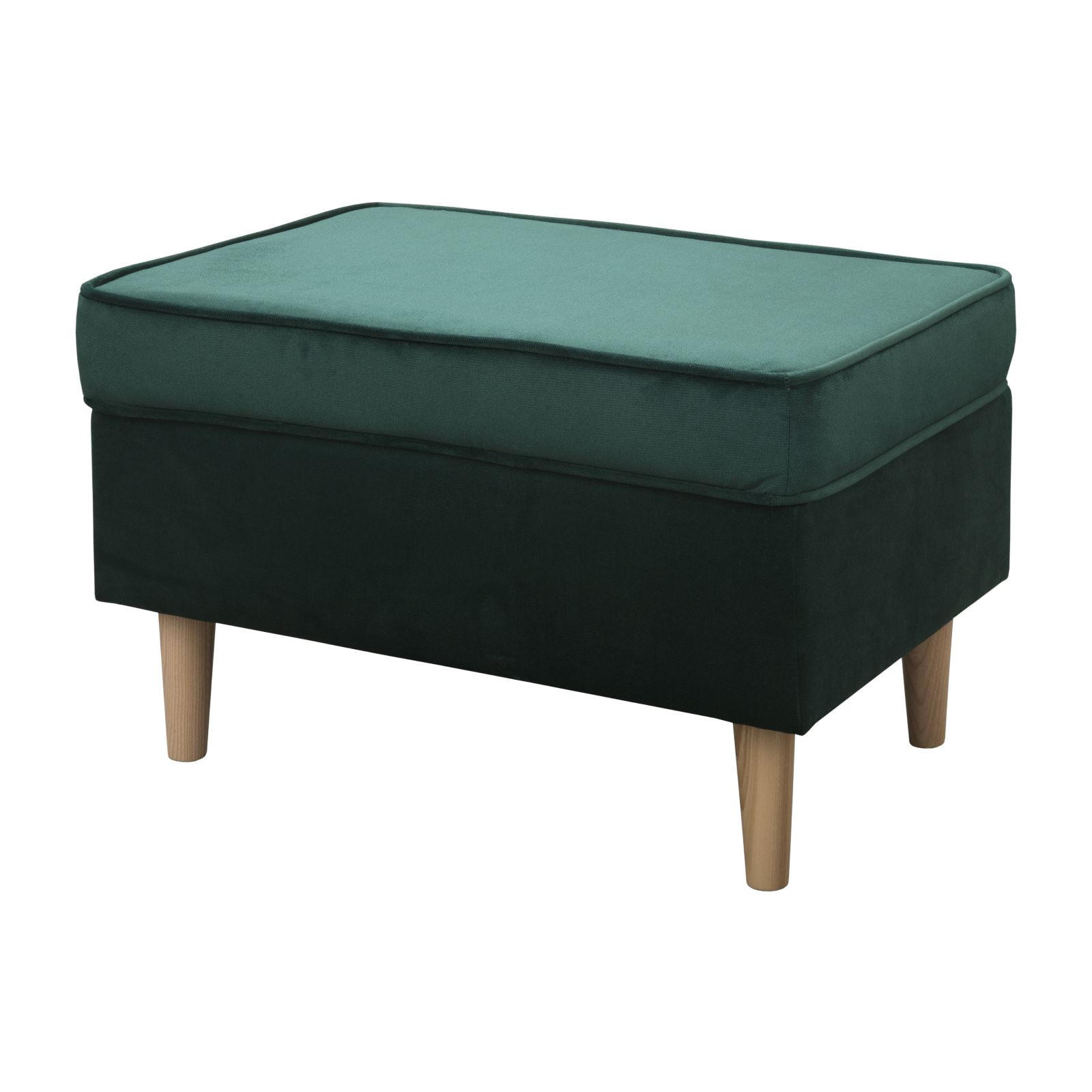 HOCKER Teramo IV 46x68 cm, grün - Grün, Kunststoff (68/46/50cm) - Margaret Hadas24