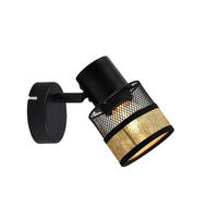 DECKENLEUCHTE Rhythmus 1flammig 9/15/18 cm - Schwarz, Metall (9/15/18cm) - Nettlife