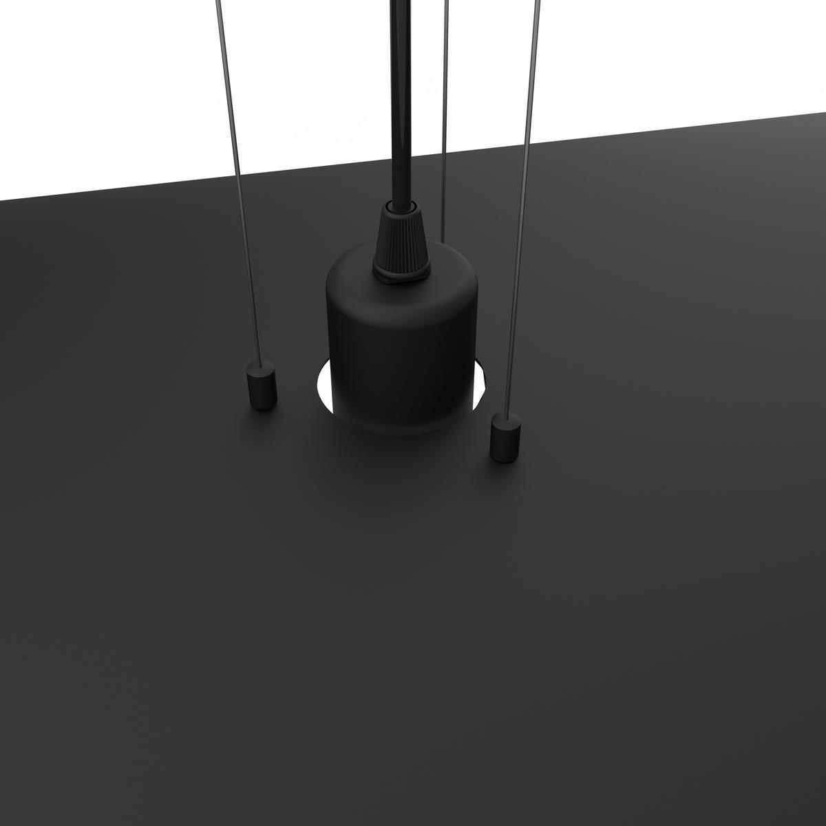 HÄNGELEUCHTE Piuma D90 - Kupferfarben, Metall (90/90/120cm) - Lumicom
