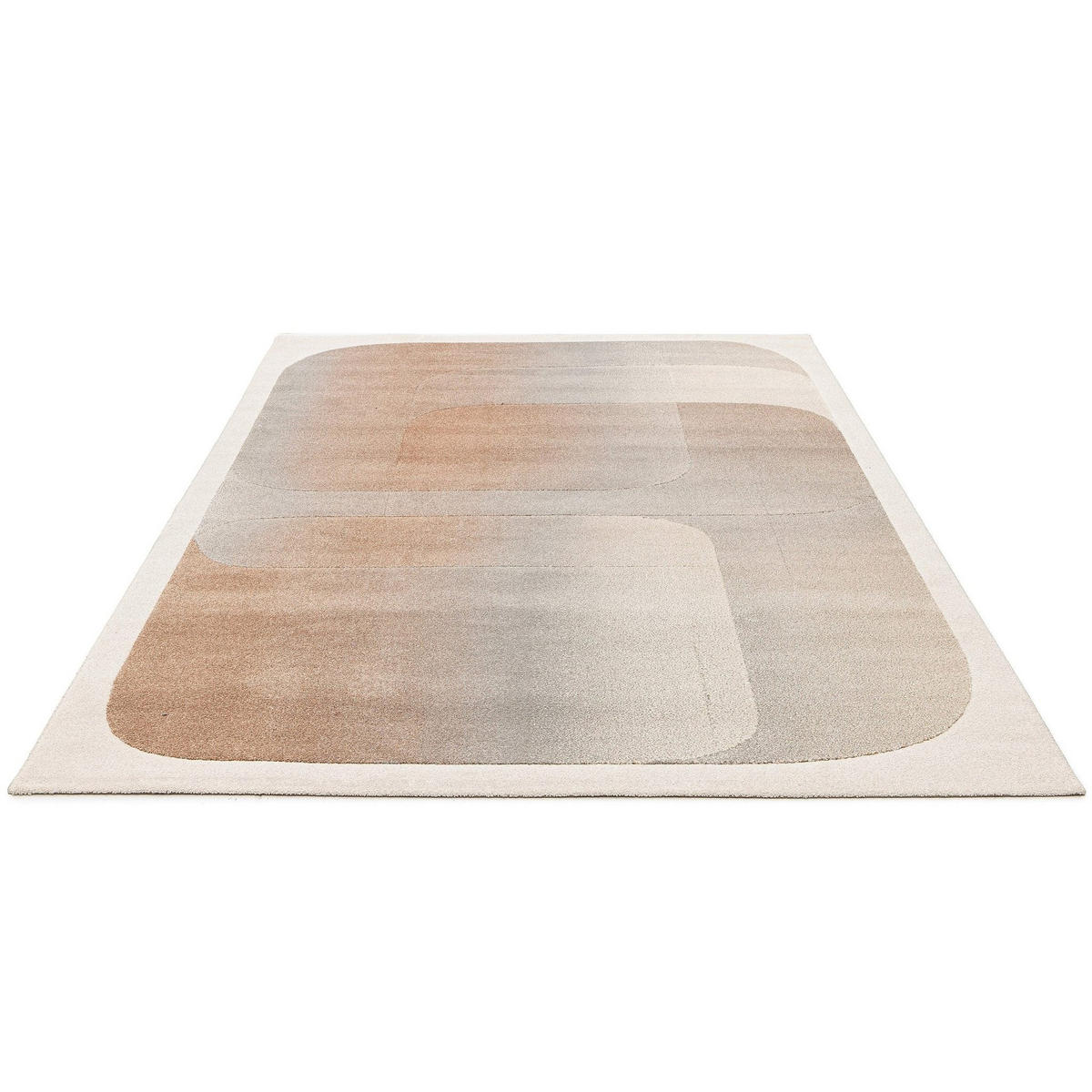 TEPPICH abstraktes Design sehr weich mehrfarbig - Multicolor, Textil (160/230cm) - AFK Living