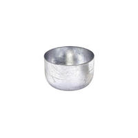 TEELICHTHALTER Madras S, Eisen, Silber, H 5 cm - Silberfarben, Metall (5cm) - Gift Company