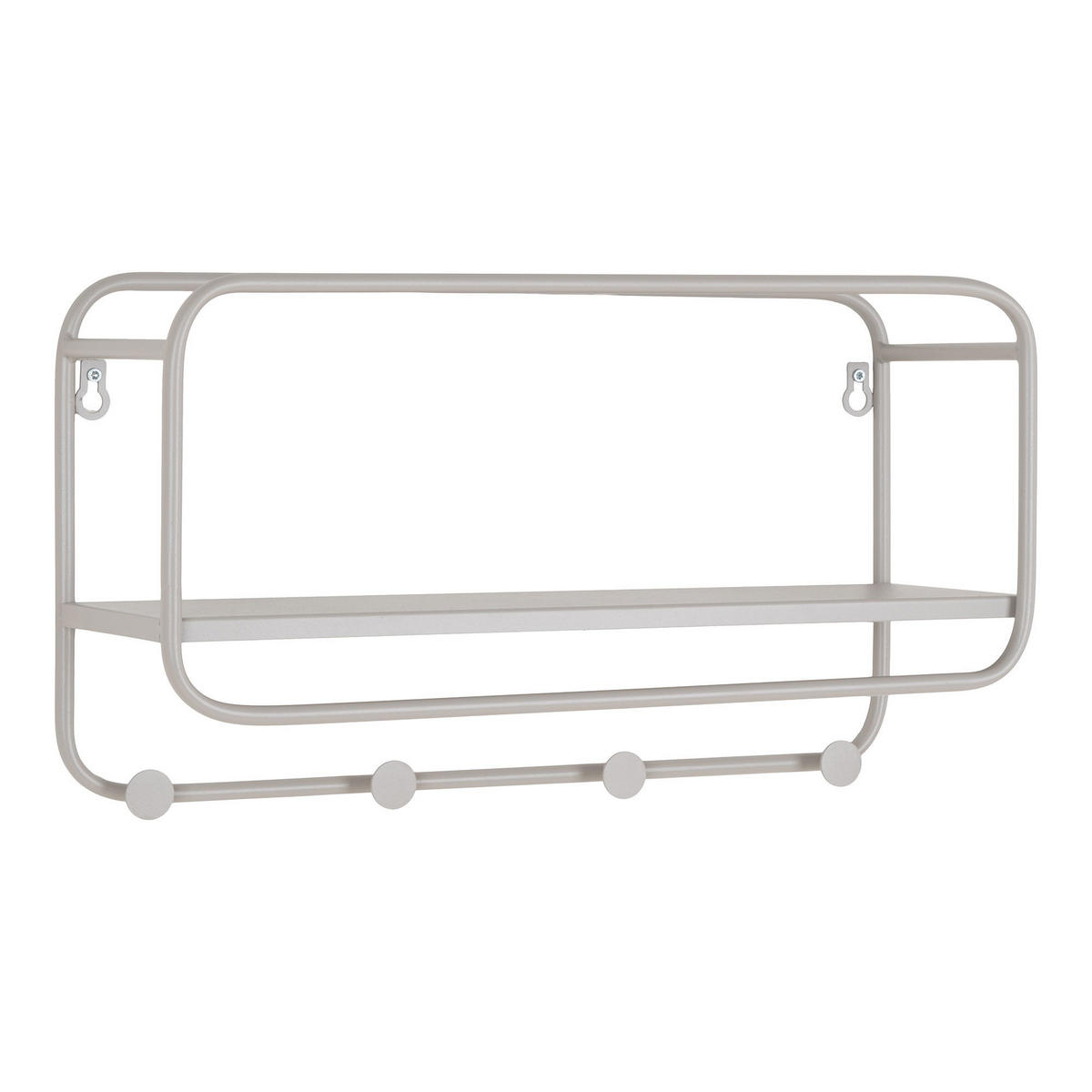 HUTREGAL Feira Stahl Grau - Grau, Metall (45/25/15cm) - tinkaro