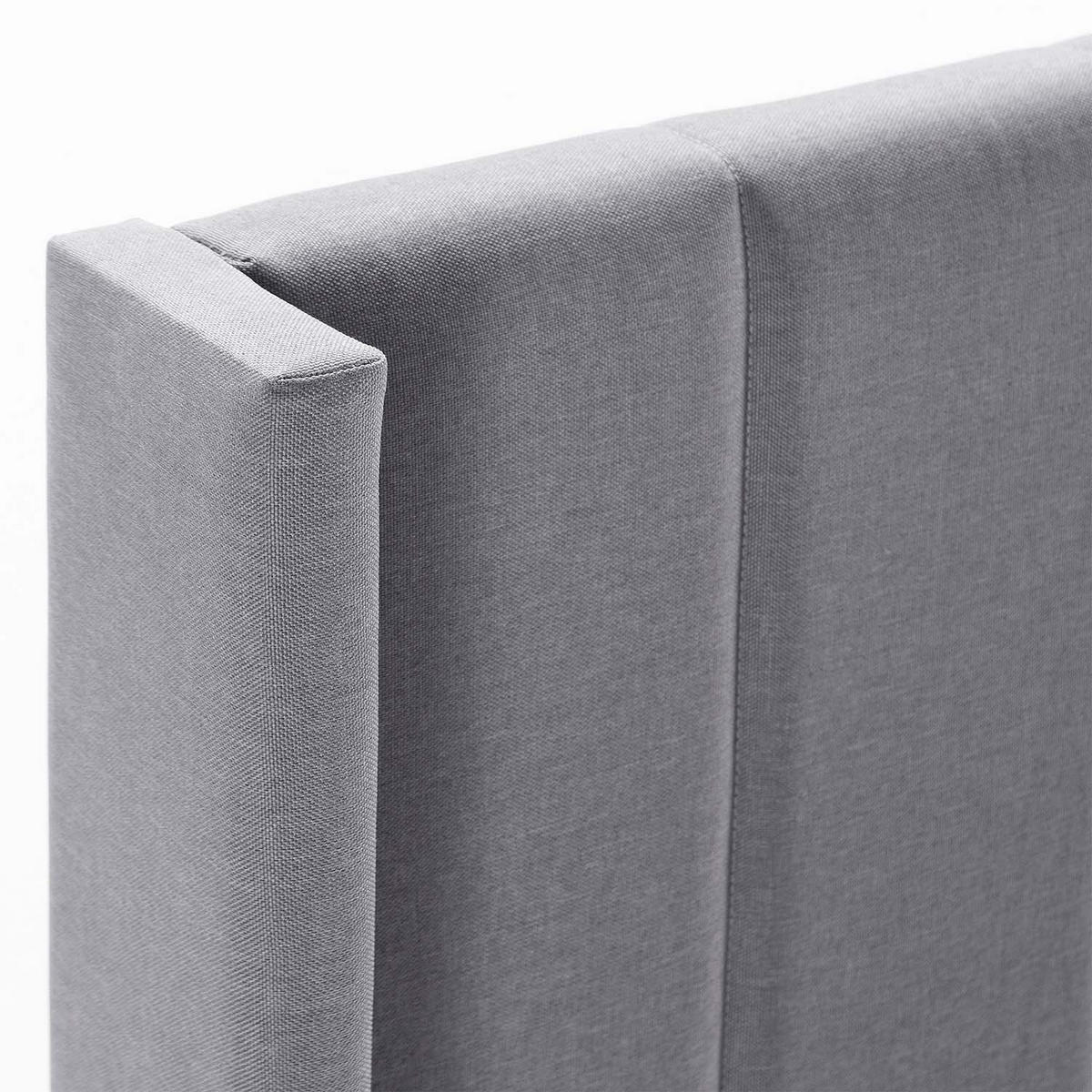 POLSTERBETT 90x190 cm Noelia, Dunkelgrau - Dunkelgrau, Textil (90/190cm) - VS Venta-stock