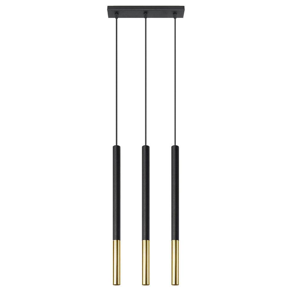 Sollux Lighting Pendelleuchte Schwarz 8x110x30 cm