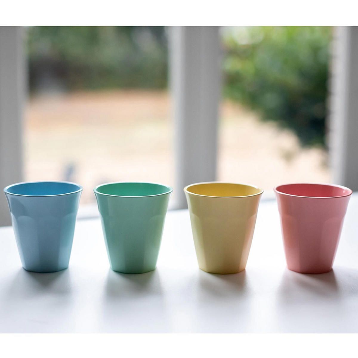 BECHERSET Nora bunt 150 ml 4er Set - Multicolor, Kunststoff (0.15L) - Koziol