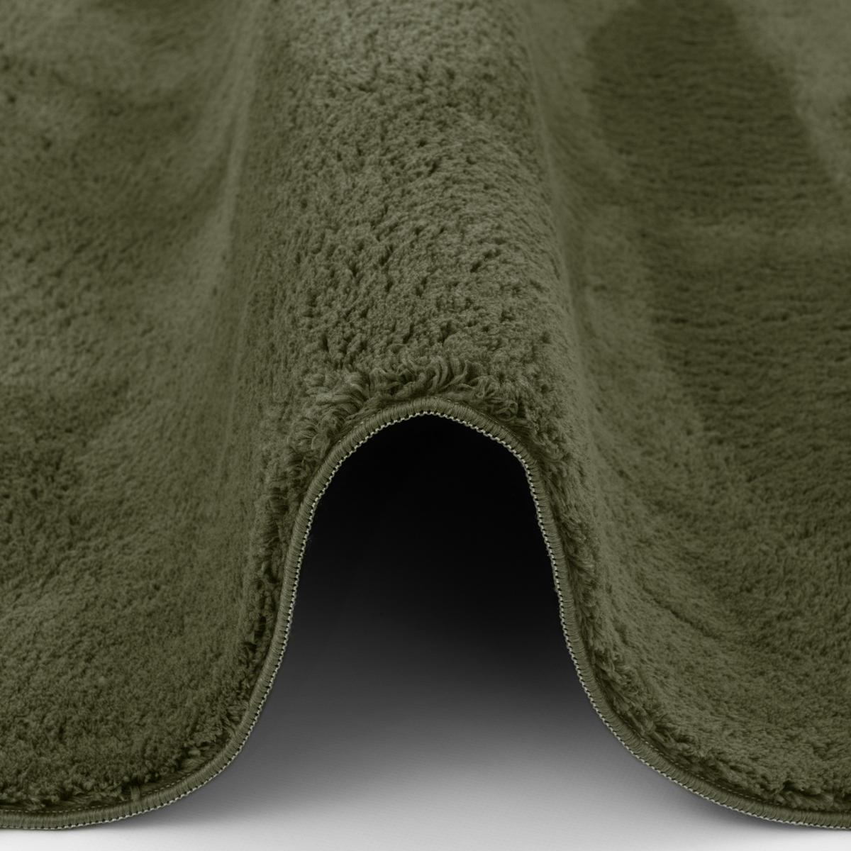 FELLTEPPICH SUPER SOFT PEARL - Waldgrün, Textil (200/290cm) - Pergamon