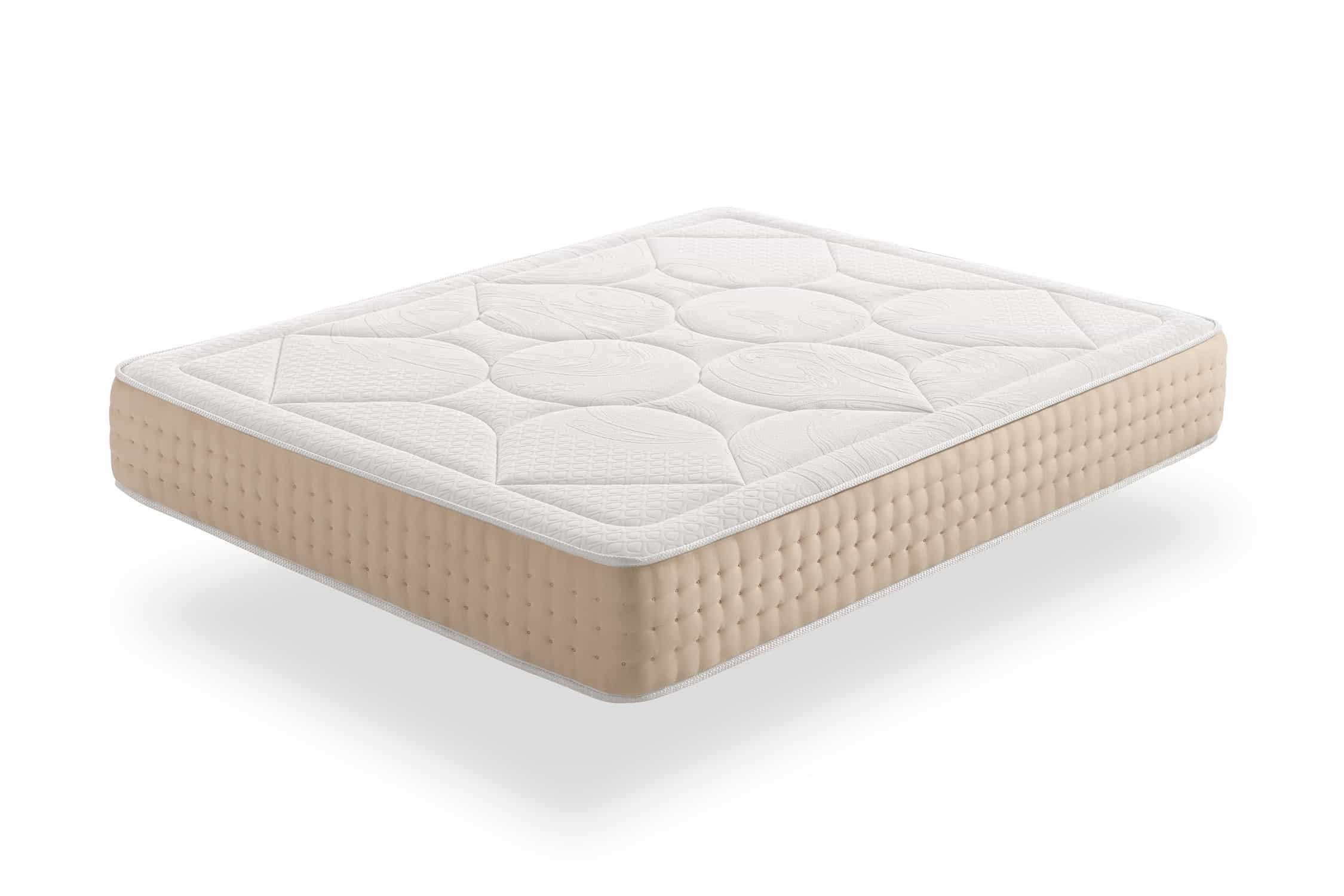 MATRATZE Memory Royal Multizone 25 cm, 160x200 cm - Beige, Textil (160/200cm) - Moonia