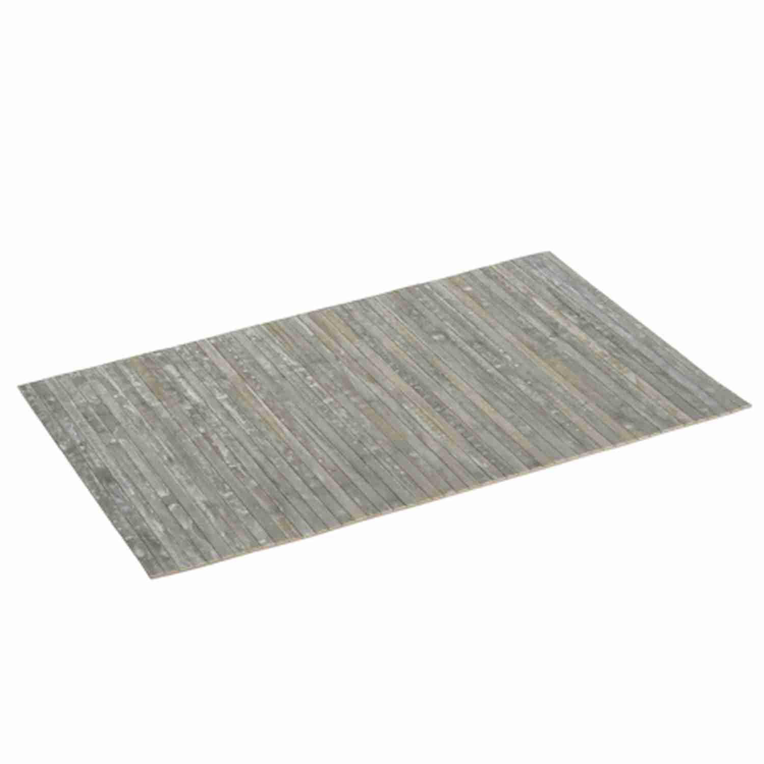 BADEMATTE SALZBURG - Anthrazit, Naturmaterialien (50/80cm) - WohnDirect