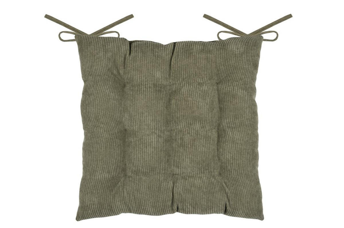 STUHLKISSEN Dandy 38/38 cm - Grün, Textil (38cm)