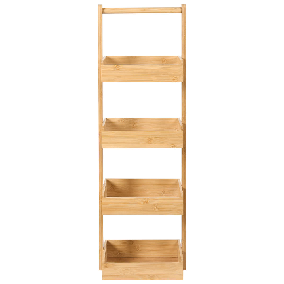 REGAL Heller Holzfarbton Vaupes - Hellbraun, Holz (28/87/18cm) - Beliani