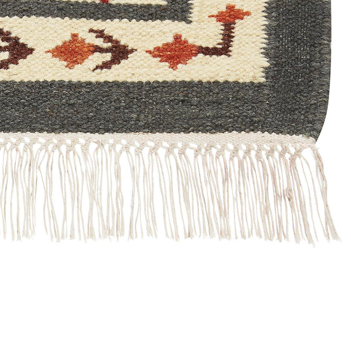 KELIM-TEPPICH vintage Ghukasavan 200/140 cm - Multicolor, Textil (140/200cm) - Beliani