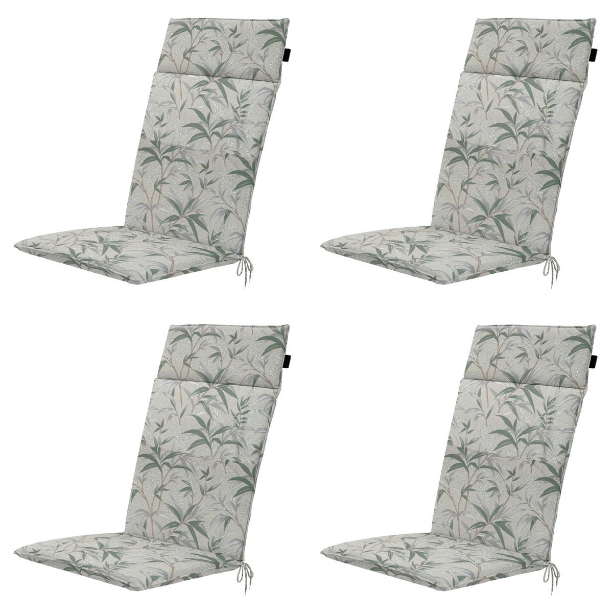 GARTENSTUHLKISSEN Palma 120/50 cm 4er-Set - Multicolor, Textil (50/8/120cm) - Madison