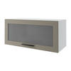 KLAPPHÄNGESCHRANK Kvantum W4BS/80 Beige Matt / Weiß Matt 80 / 32,5 / 36cm - Beige/Weiß, Holz/Holzwerkstoff (80/36/32.5cm) - Feldmann-Wohnen