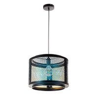 LED HÄNGELEUCHTE VITO Schwarz Metall - Schwarz, Metall (40/40/150cm) - Nowa