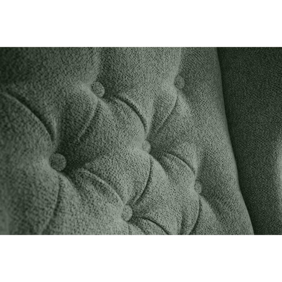 CHESTERFIELD-SESSEL Falco grün mit Buche Holzbeinen - Grün, Holz/Textil (82/102/92cm) - Beautysofa