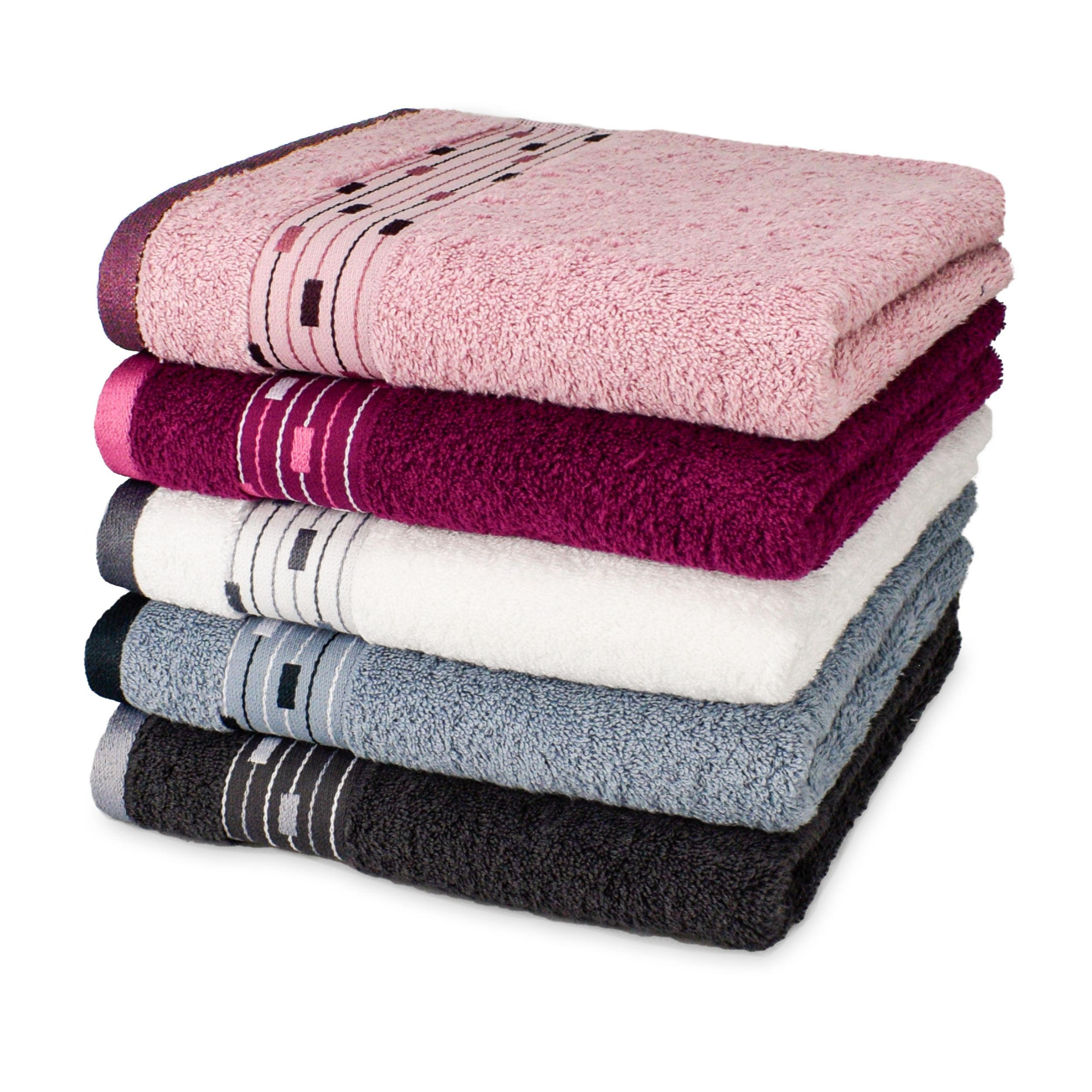 HANDTUCH "MAGIC" - Lila, Textil (50/100cm) - Möve for Frottana