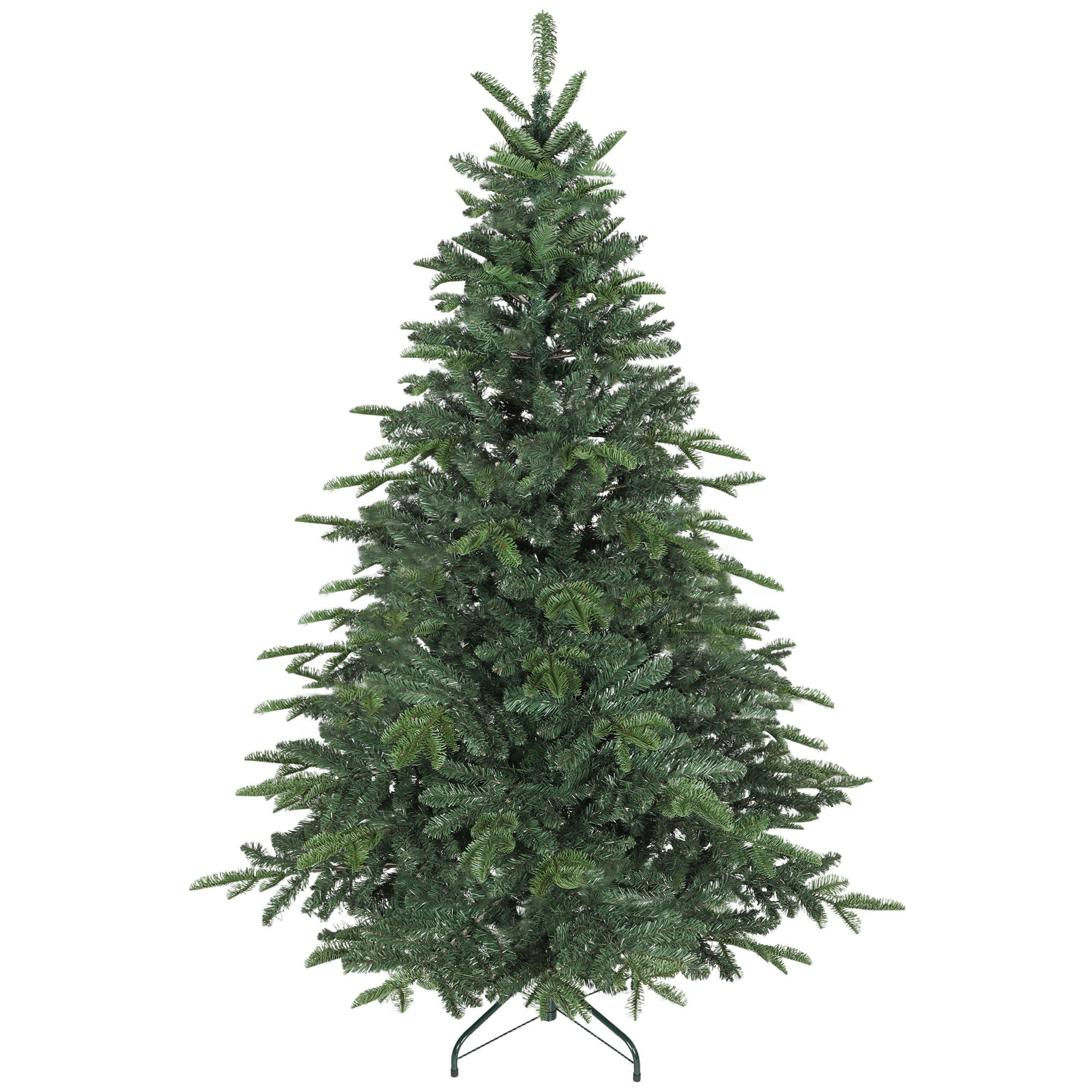 WEIHNACHTSBAUM künstlich 180 cm Christbaum mit dichten Zweigen, Metallständer - Grün, Kunststoff (180cm) - HOMCOM