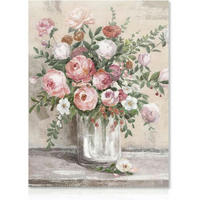 LEINWANDBILD Blumen Stillleben 30 x 40 cm - Multicolor, Papier (30/0.5cm)