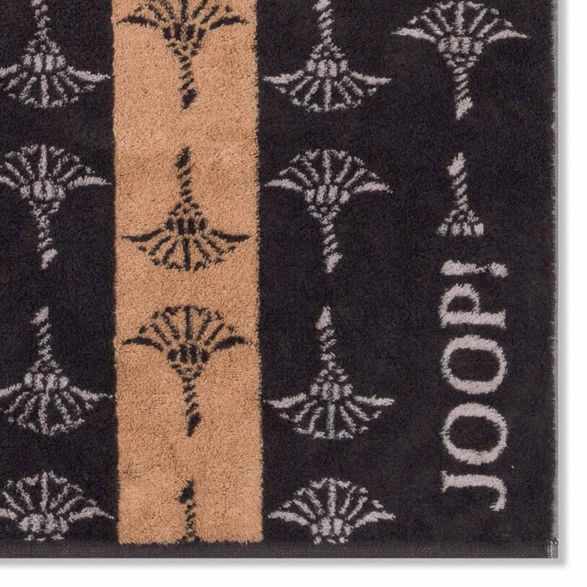 HANDTUCH DIVIDED CORNFLOWER 1706 STEIN - 73 - Grau, Textil (50/100cm) - Joop!
