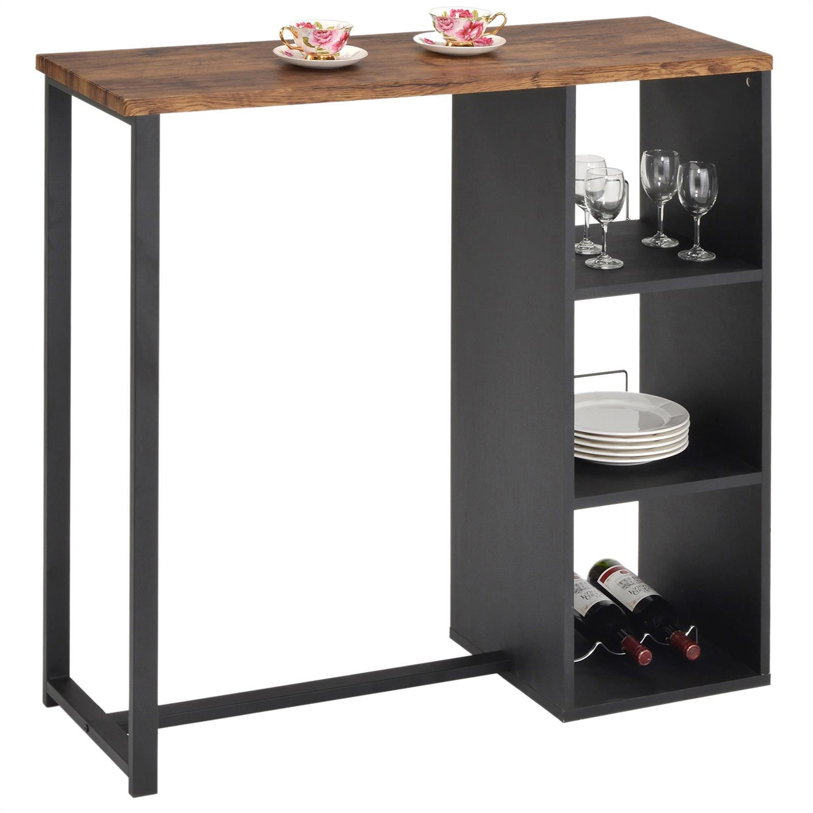 Idimex Bartisch Braun 113x104x40 cm