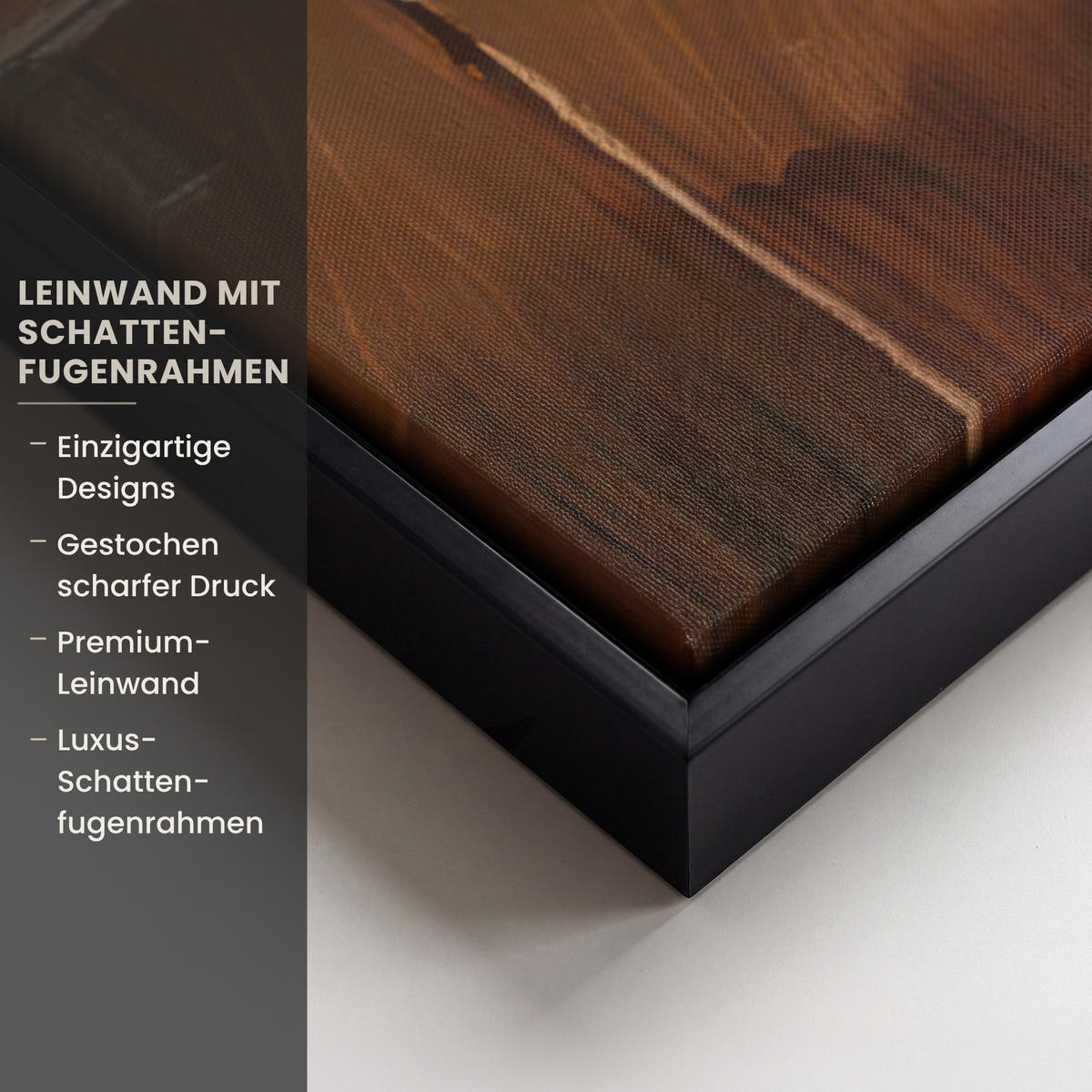 LEINWAND Bilder mit Rahmen - Stilleben - Kräuter - Gewürze - Früchte - Farbenfroh - 90x90 - Grün, Textil (90/90cm) - MuchoWow