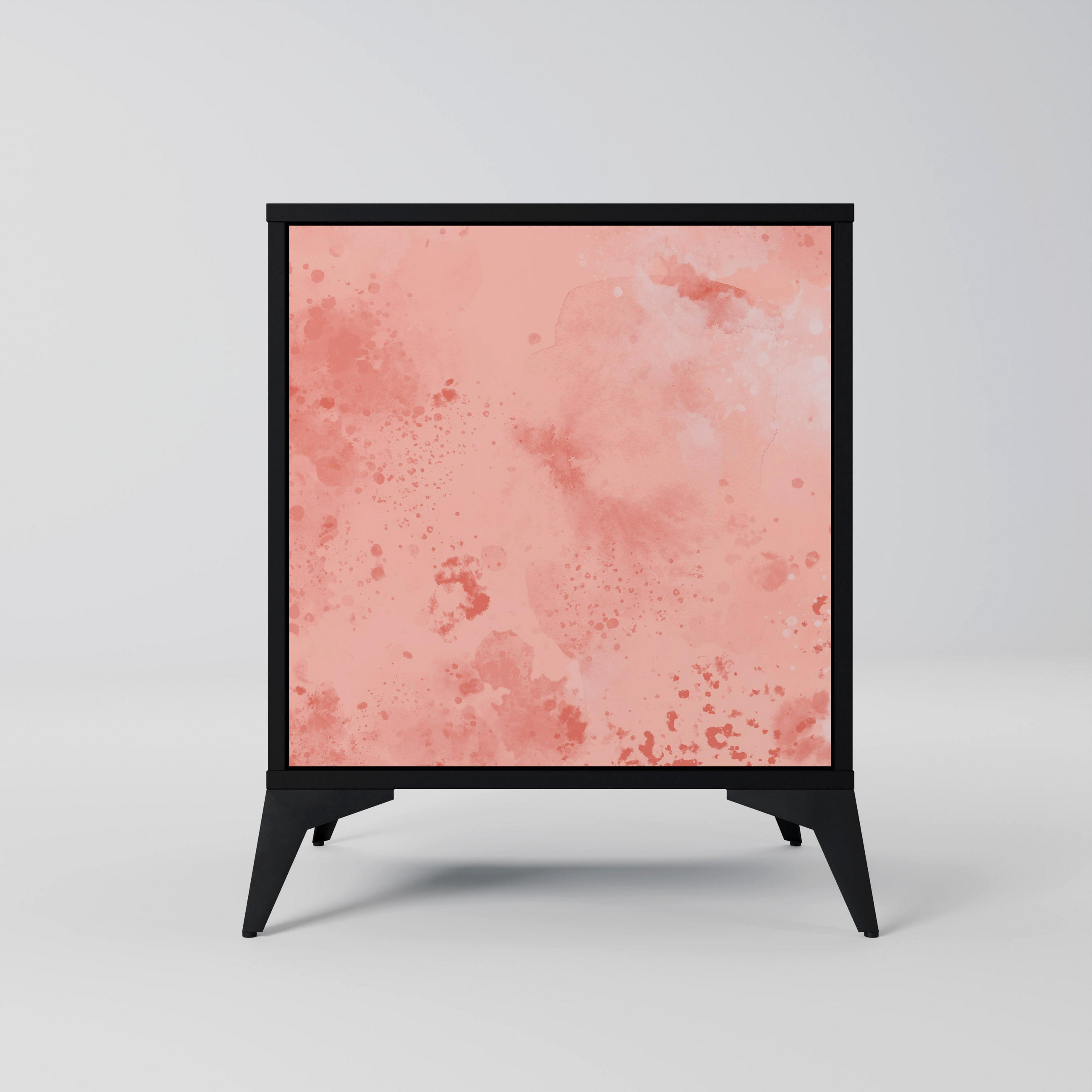SpaceRebels Sideboard Schwarz 57.5x70.5x42 cm
