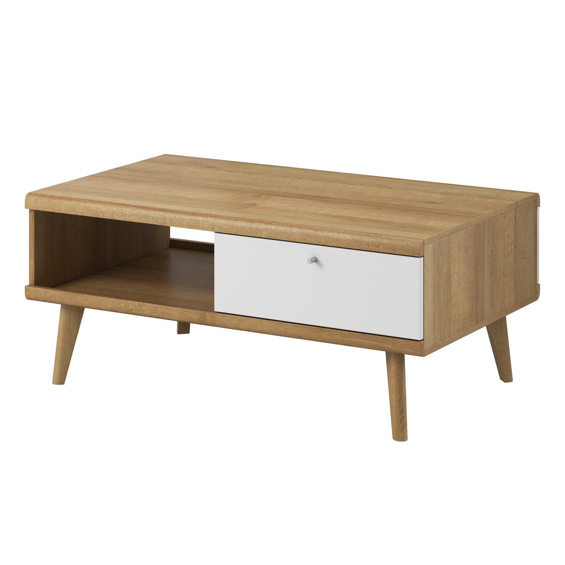 COUCHTISCH PRIMARIO 107/46/67 cm Eichefarben - Eichefarben, Holzwerkstoff (67/107/46cm) - MASSENO