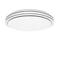 LED-DECKENLEUCHTE Anton 27/27/6 cm - Schwarz, Kunststoff (27/27/6cm) - Nettlife