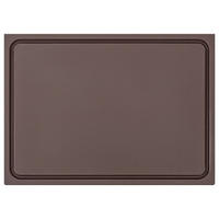SCHNEIDEBRETT HDPE500 35x25x2 cm - Braun, Kunststoff (25/35cm) - Muvell