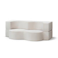 SOFA Kamelia Beige - Beige, Textil (200/70/100cm) - Pillovely