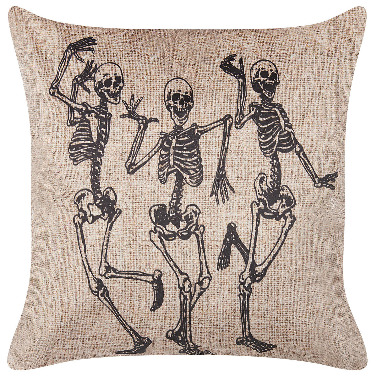DEKOKISSEN 2er-Set Hellbeige 45/45 cm Mortesti - Beige, Textil (45/45cm) - Beliani