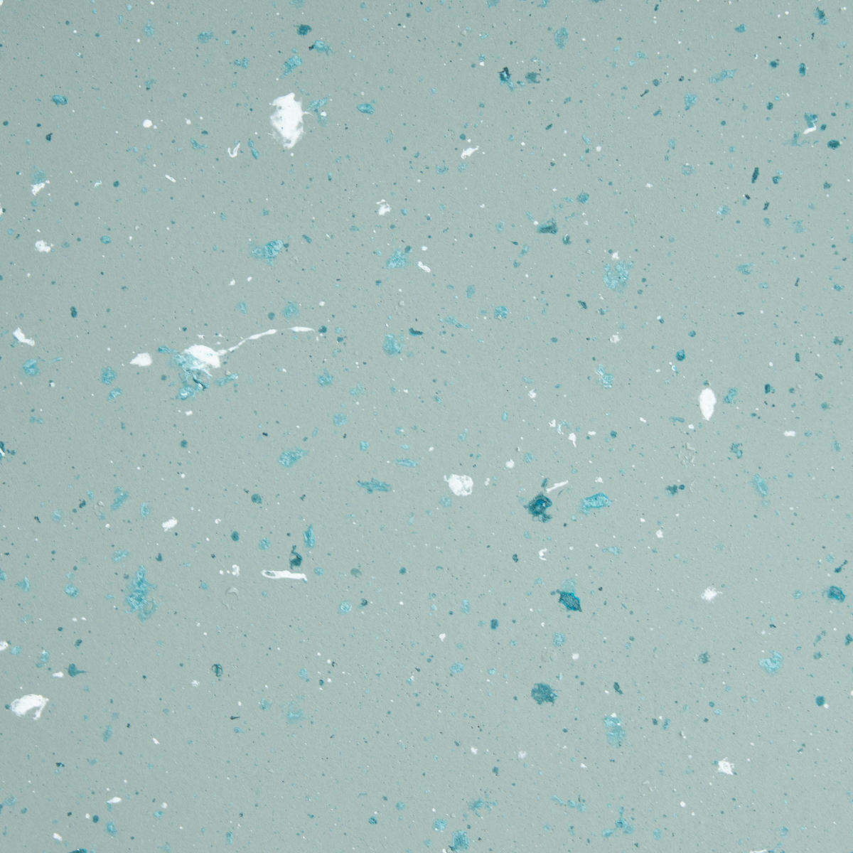 BEISTELLTISCH 45/45 cm Terrazzo Optik Terrazzo Grün Mincio - Grün, Keramik (45/45/52cm) - Beliani