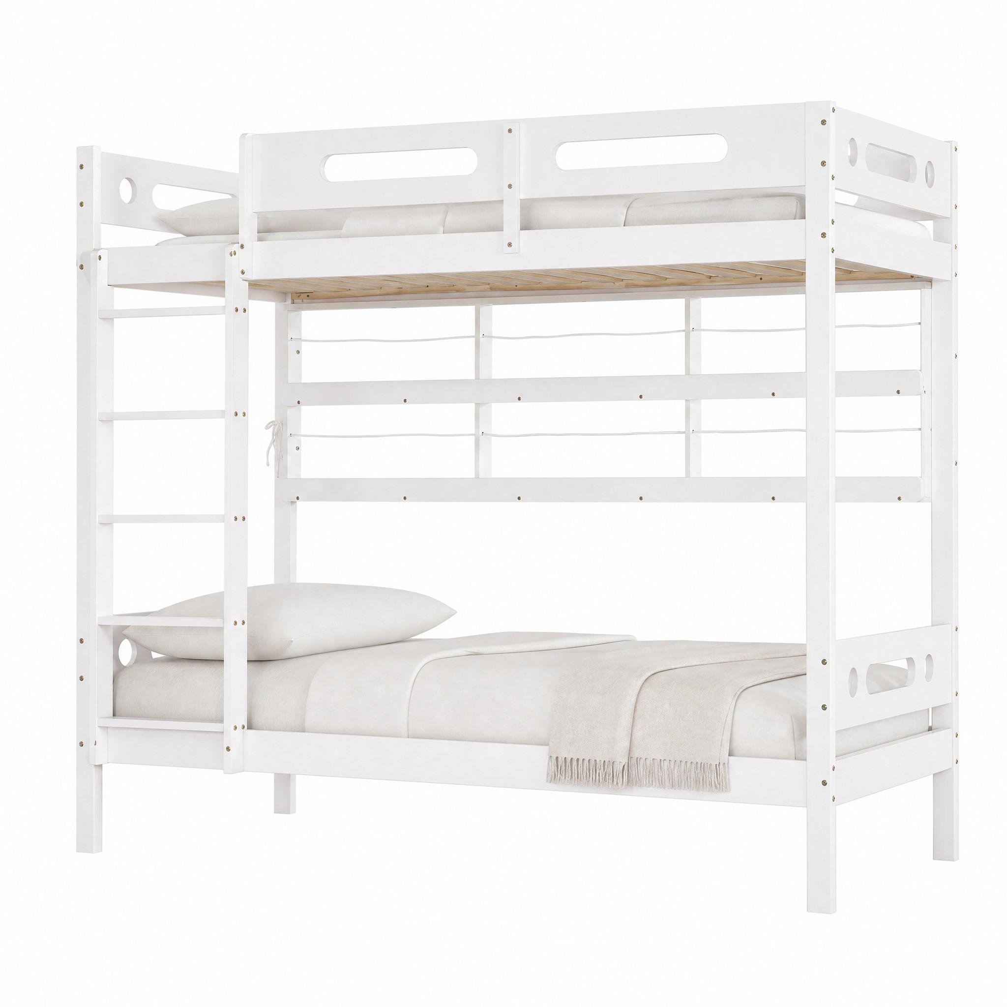 Meubliv Etagenbett Beige 90x200 cm