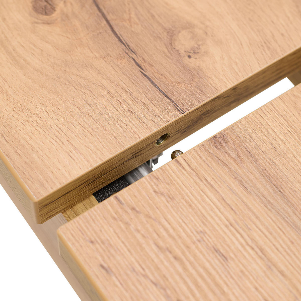 ESSTISCH in Naturholz 135x86 cm cm ausziehbar - Naturfarben, Holz (86/135/77cm) - Homestyle4u