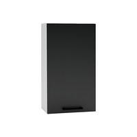 HÄNGESCHRANK W40 P/L - Dnoria - Zeitlose Küchenlösung - Schwarz, Holz/Metall (40/72/30cm) - ROYAL24_MARKT
