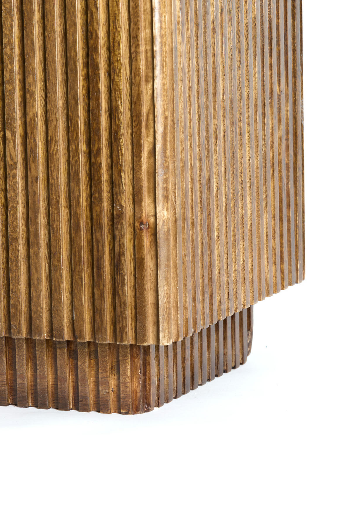 SÄULE Gatura Braun 30/30/60 cm - Braun, Holz (30/30/60cm) - Light & Living