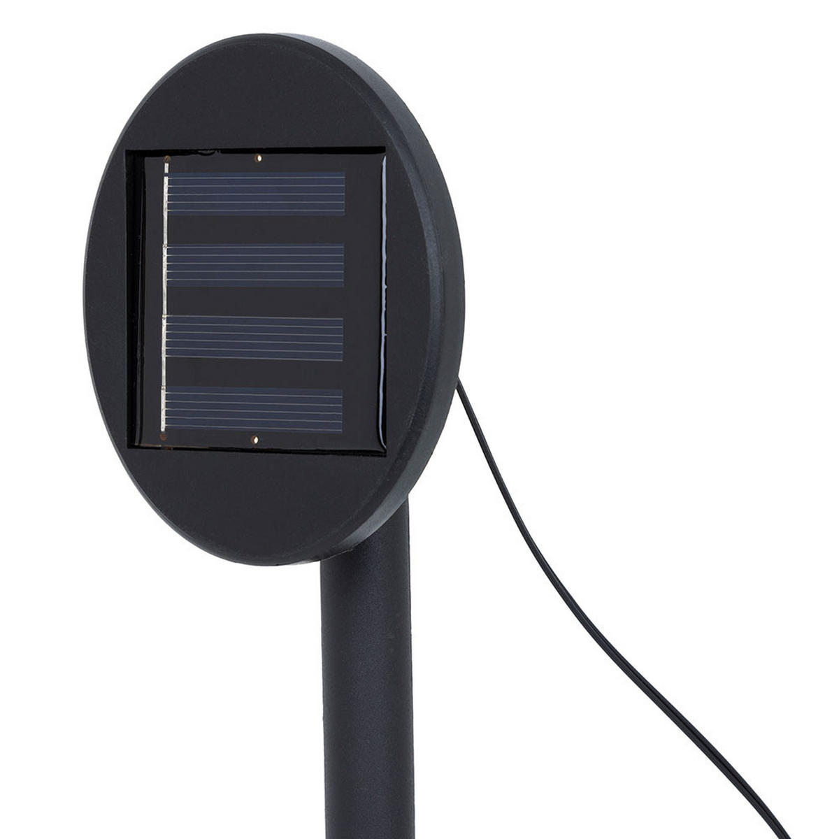 SOLARLEUCHTE 6er Set Braun rost 45 cm - Braun, Metall (3/11/44cm)