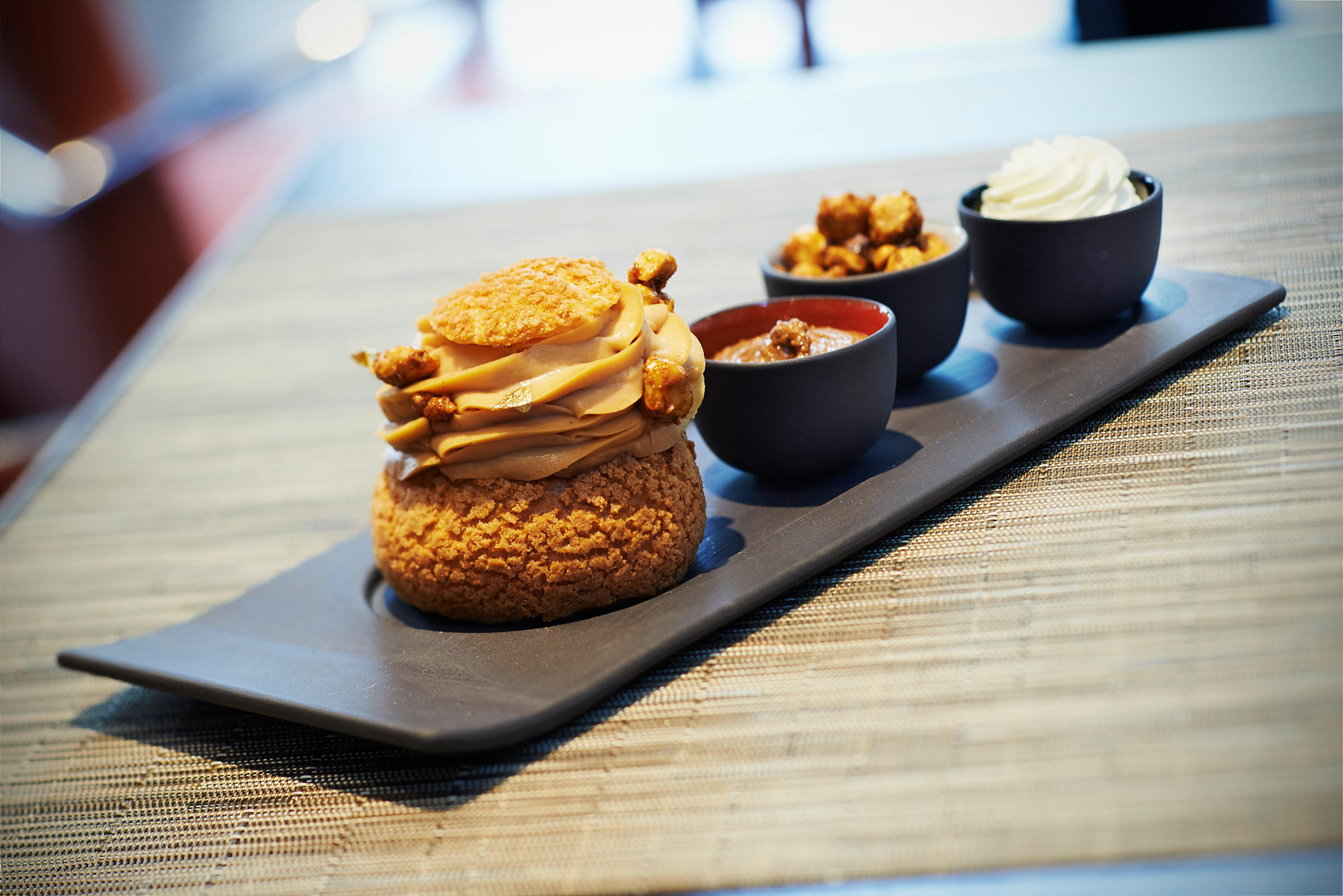 TAPAS-PLATTE 31 x 11 cm in Schieferoptik - Schieferfarben, Keramik (11/2/31cm) - Revol Porcelaine France