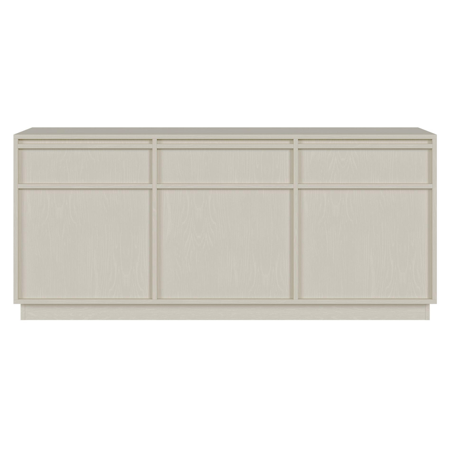 SIDEBOARD Evo Sandbeige 154 cm - Beige, Holzwerkstoff (154/68.6/39cm) - Selsey