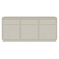 SIDEBOARD Evo Sandbeige 154 cm - Beige, Holzwerkstoff (154/68.6/39cm) - Selsey