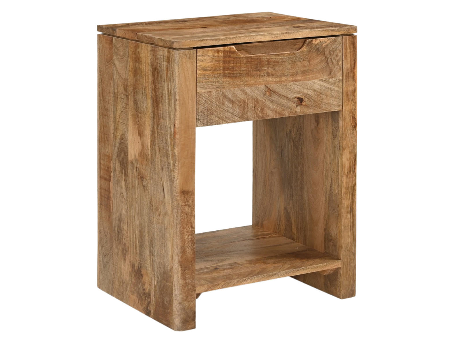 BEISTELLTISCH Sophie Mangoholz 50 cm / 35 cm Natur - Naturfarben, Holz (35/50/65cm) - Villa Möbel