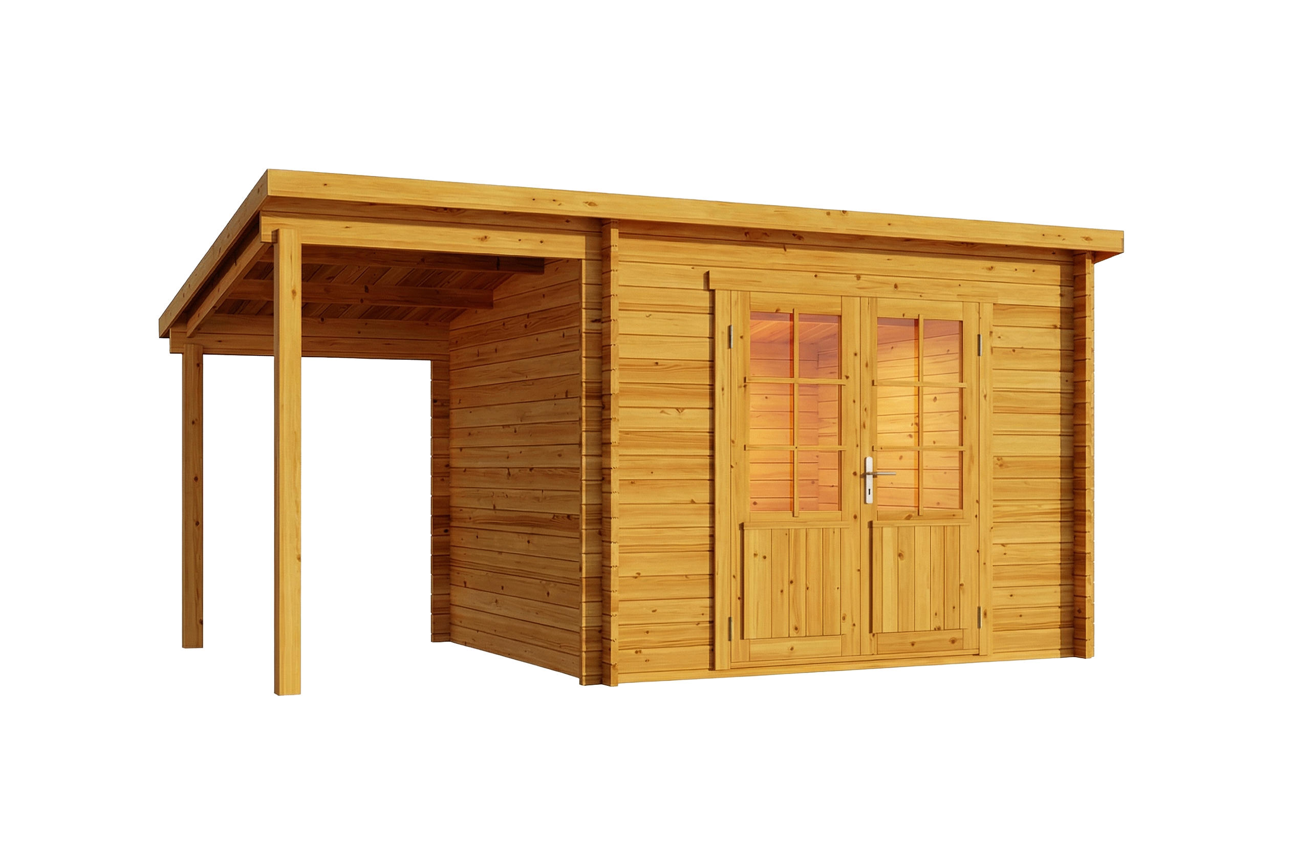 Alpholz Gartenhaus Pinien 450x230x269 cm