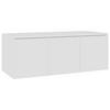 TV-SCHRANK Weiß 80x34x30 cm Holzwerkstoff - Weiß, Holzwerkstoff (80/30/34cm) - furnicato