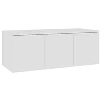 TV-SCHRANK Weiß 80x34x30 cm Holzwerkstoff - Weiß, Holzwerkstoff (80/30/34cm) - furnicato