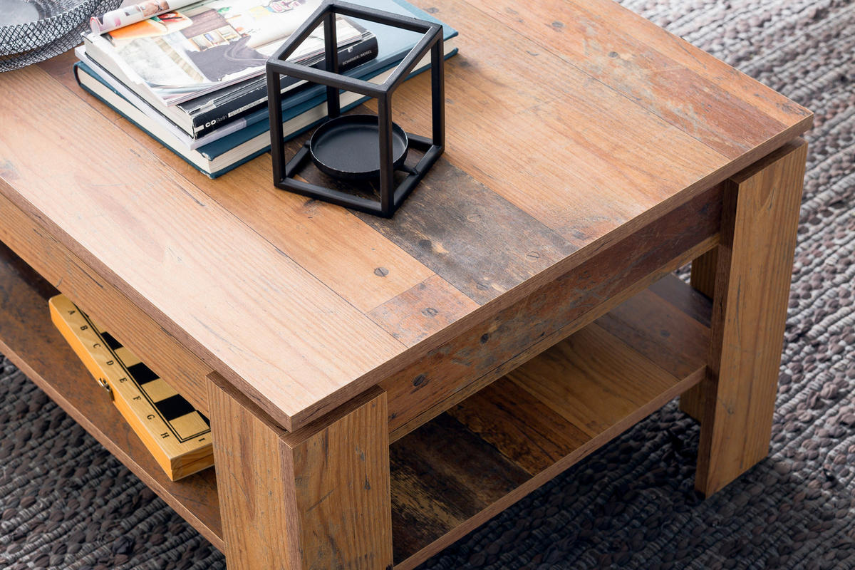 COUCHTISCH Braun - Braun, Holzwerkstoff (65/110/47cm) - ebuy24