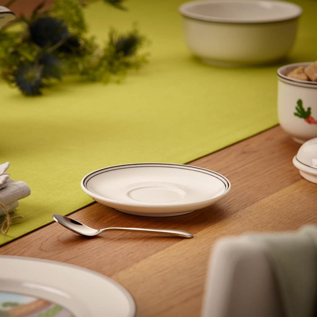 MOKKA- / ESPRESSOUNTERTASSEN Design Naif bunt ø 12 cm 6er Set - Multicolor, Keramik (12cm) - Villeroy & Boch