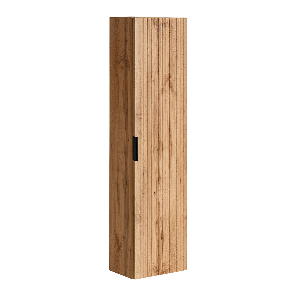 VISEĆI ORMARIĆ Adriel Drvo s efektom hrasta - smeđa, drvni materijal (35/140/25cm) - Petits-meubles