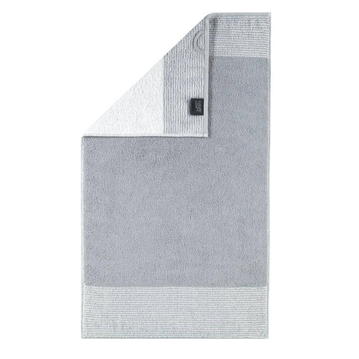 HANDTUCH Unisex Luxury Home C Two-Tone Grau Baumwolle 10er Pack - Platinfarben, Naturmaterialien (200/135cm) - Cawoe