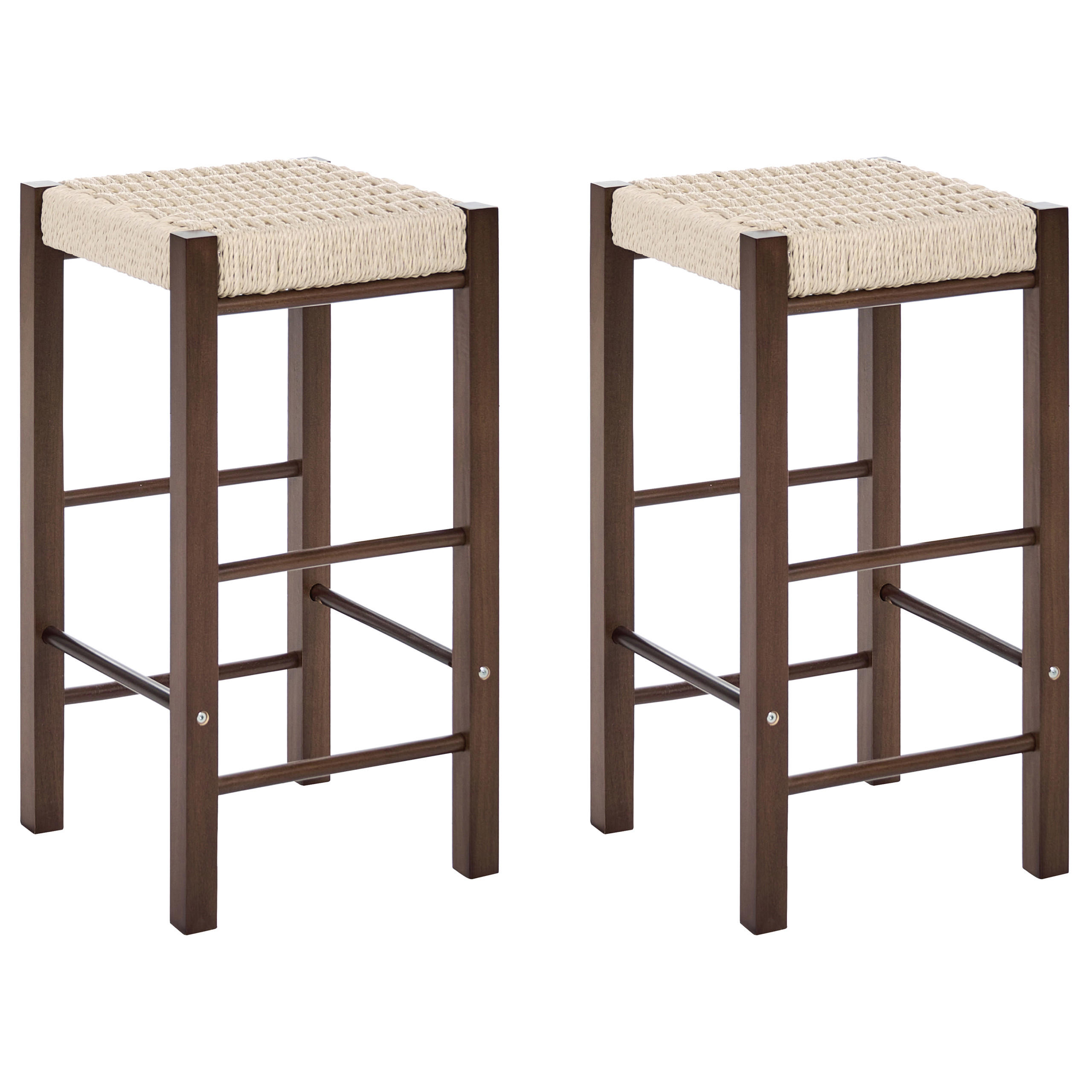 SCAUNE DE BAR set de 2 maro Embrun